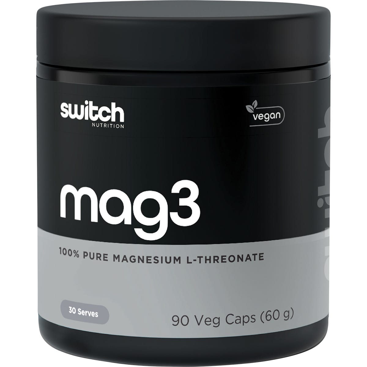 Switch Nutrition Mag3 100% Magnesium L-Threonate 90 capsules