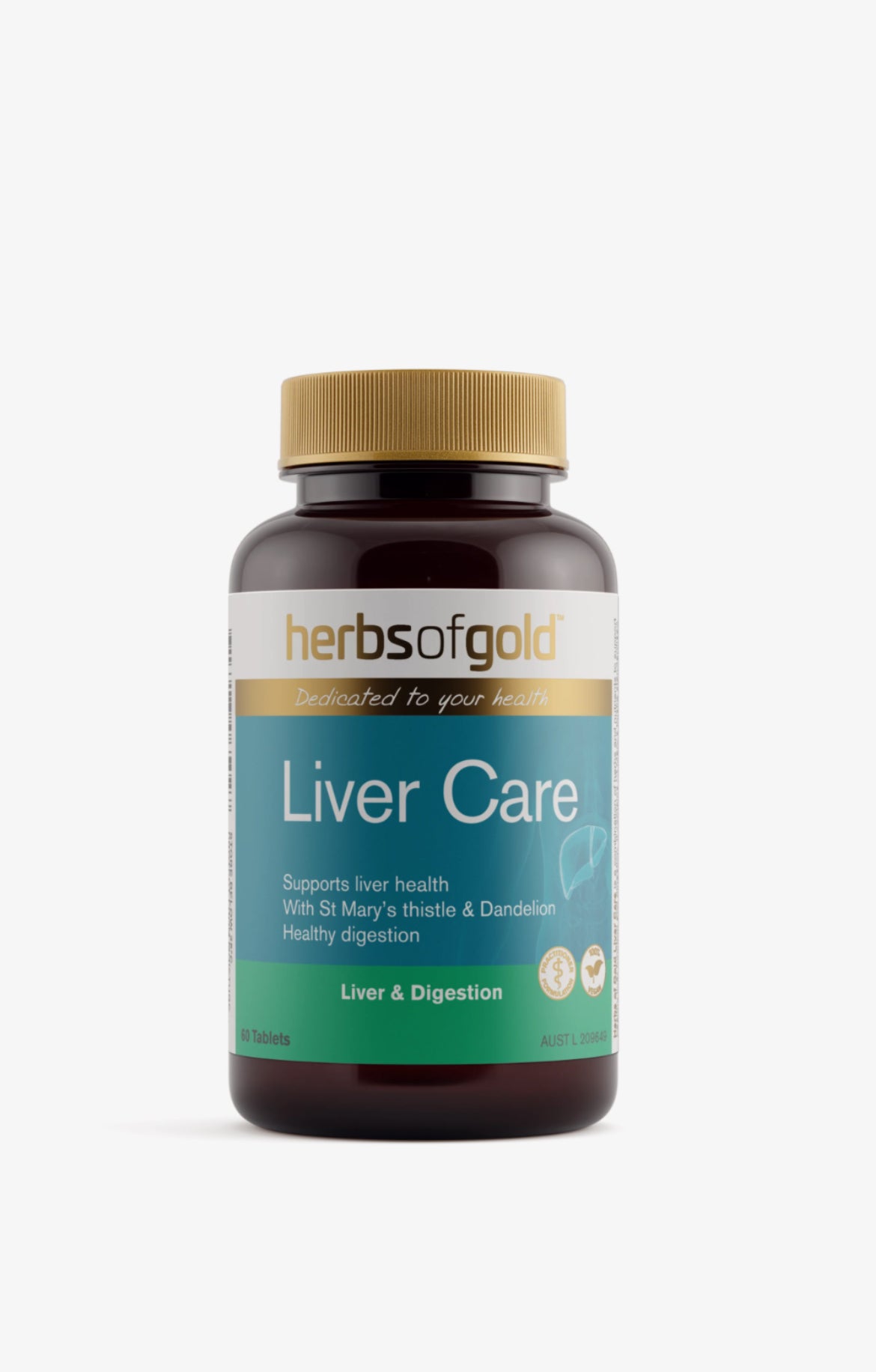 Herbs Of Gold Liver Care 60 tablets