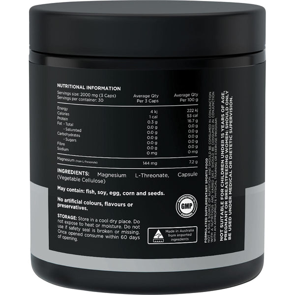 Switch Nutrition Mag3 100% Magnesium L-Threonate 90 capsules
