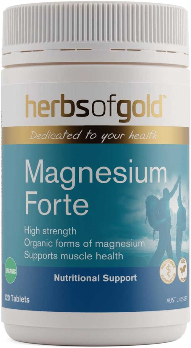 Herbs of Gold Magnesium Forte 120t