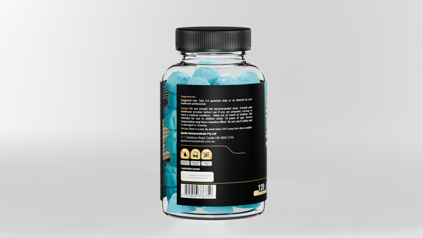 Apollo Creatine Gummies - Blueberry Flavour 120 Gummies