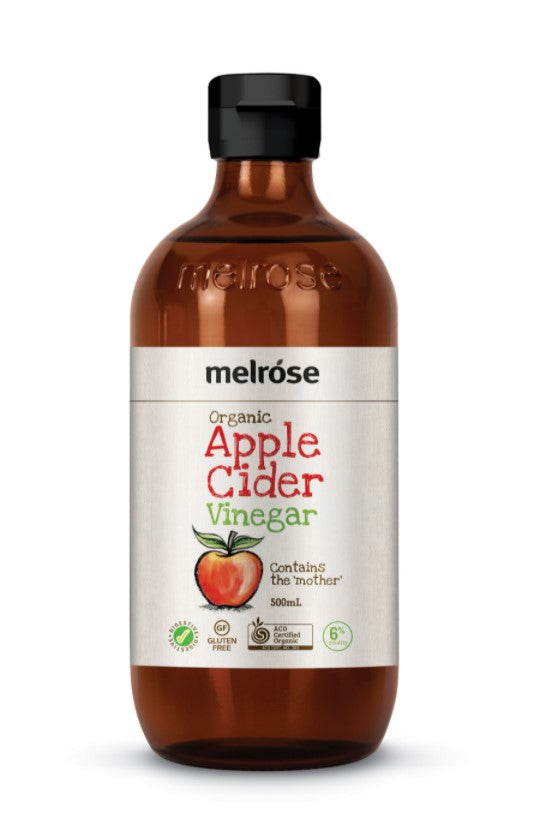 Melrose Organic Apple Cider Vinegar (Contains The Mother) 500ml