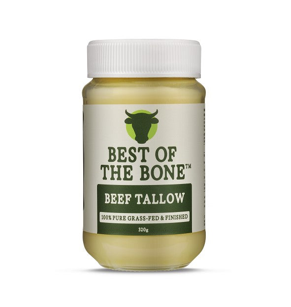 BEST OF THE BONE BEEF TALLOW PURE GRASS-FED SUET DRIPPING 320G