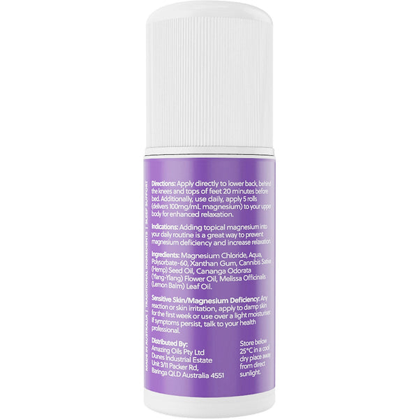 Amazing Oils Magnesium Sleep Gel 60ml (Roll-on)
