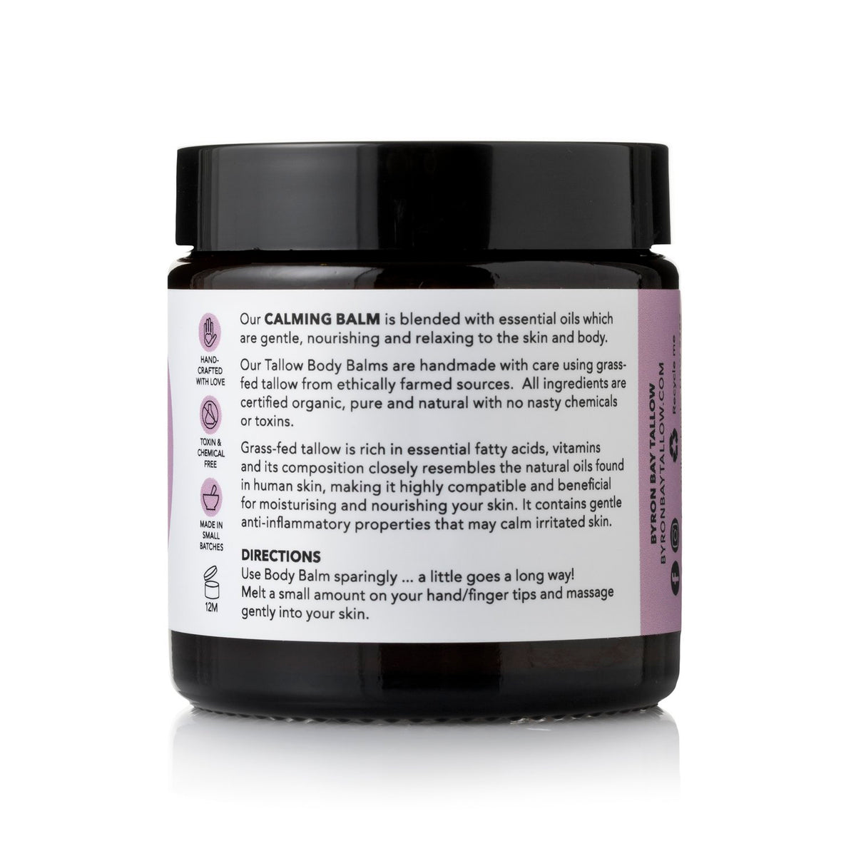 Byron Bay Tallow Body Calming Balm 100ml