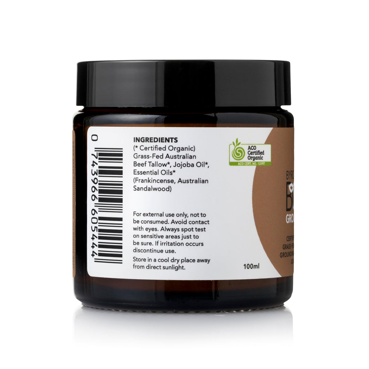 Byron Bay Tallow Body Grounding Balm 100ml