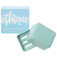Ethique Bamboo & Cornstarch Shower Container Aqua