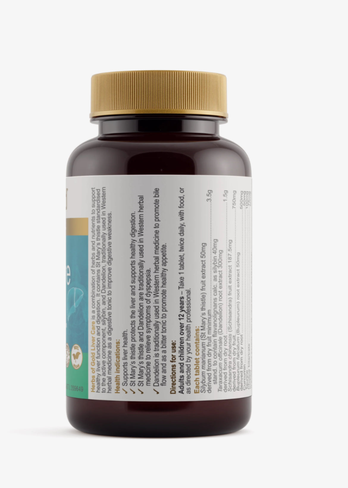 Herbs Of Gold Liver Care 60 tablets