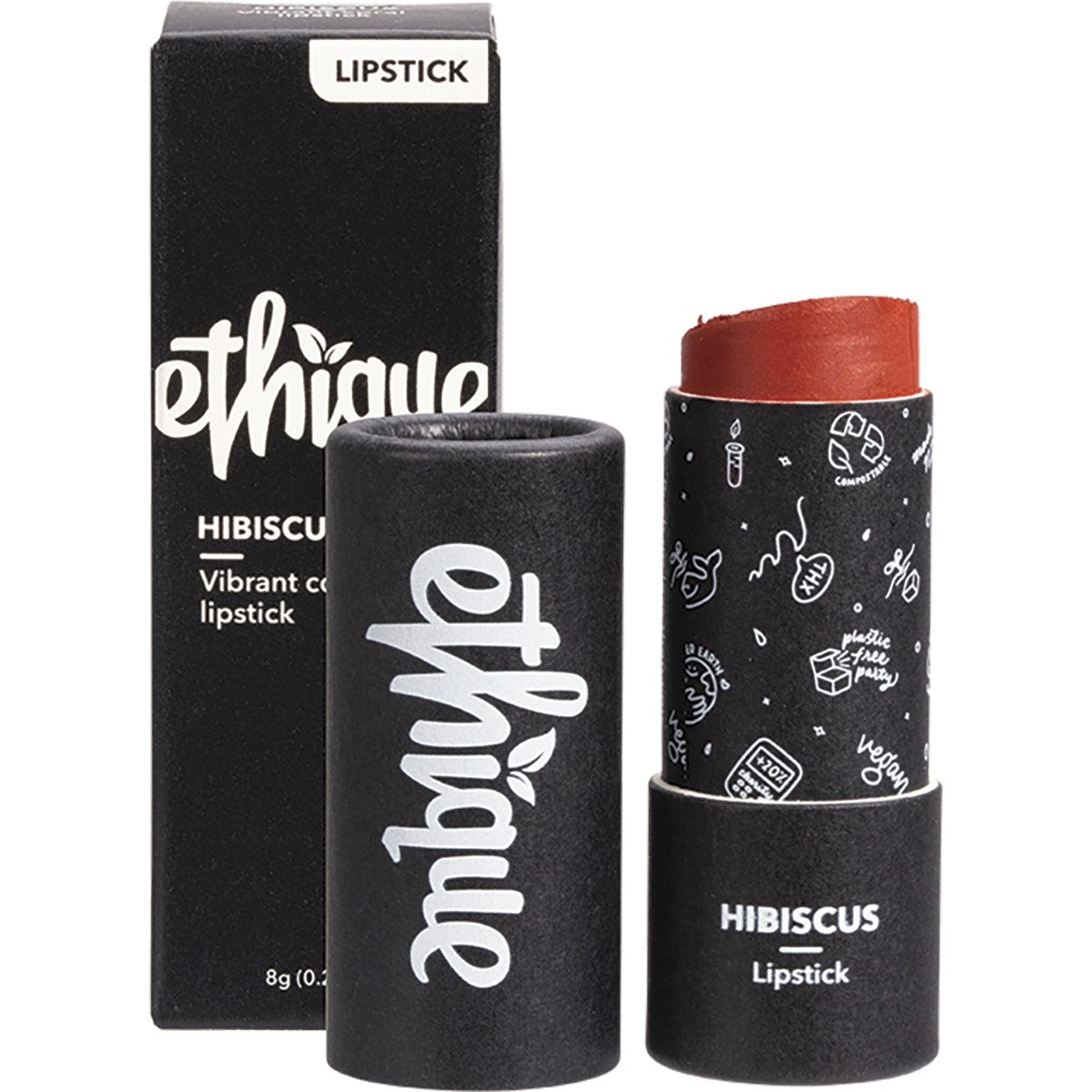 Lipstick Hibiscus Vibrant Coral