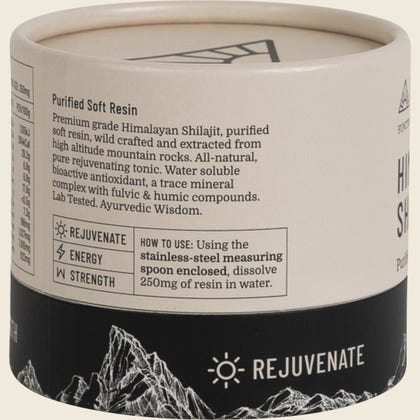 Evolution Botanicals Himalayan Shilajit Purified Soft Resin 30g