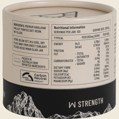 Evolution Botanicals Himalayan Shilajit Purified Soft Resin 30g