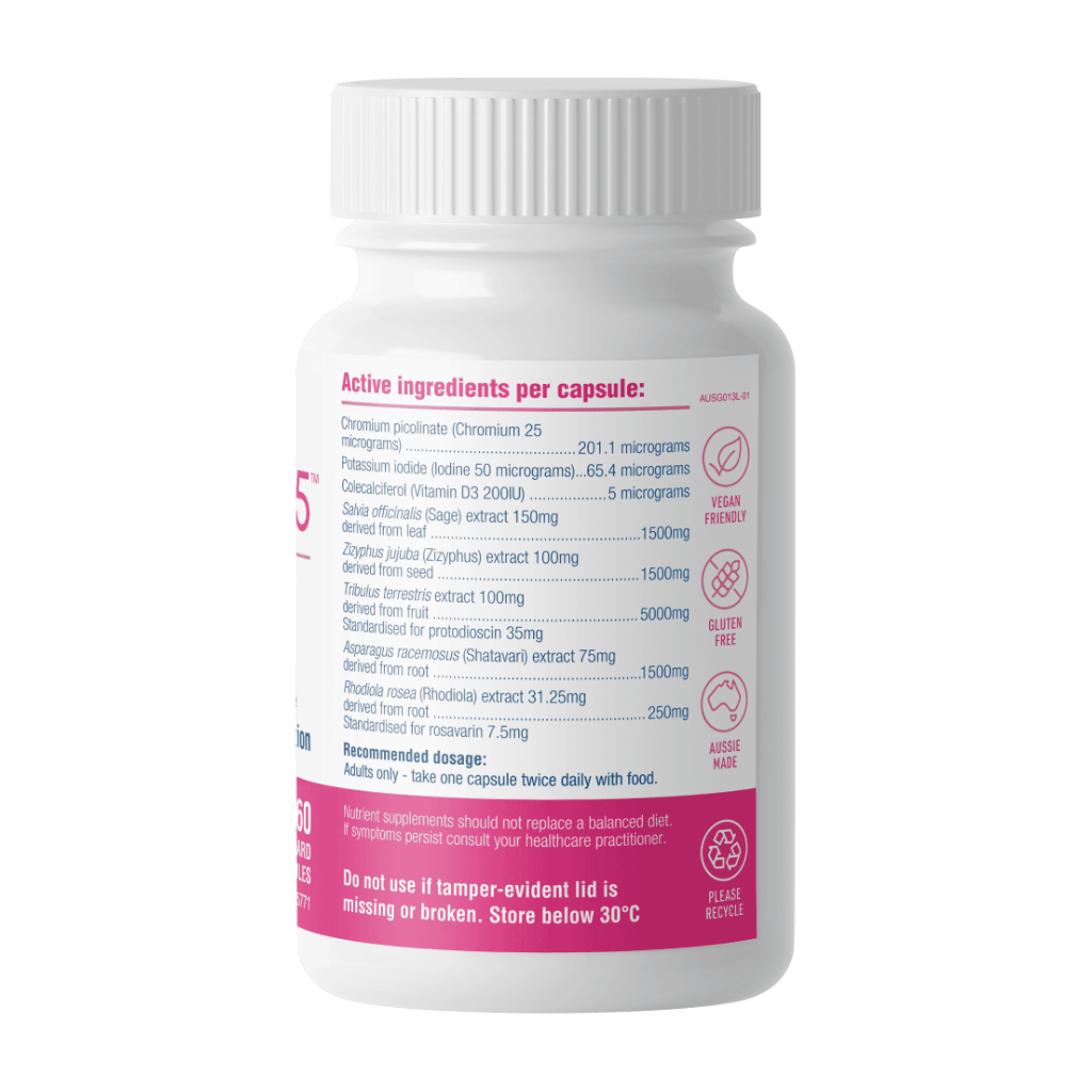 SEIPEL HEALTH FEMME 365 MENOPAUSE RELIEF 60C