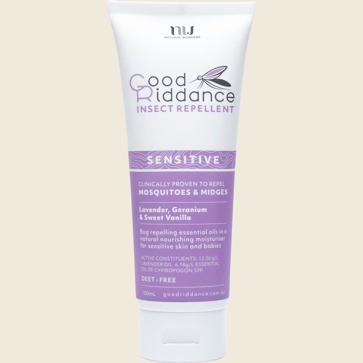 Good Riddance Insect Repellent Sensitive 100ml
