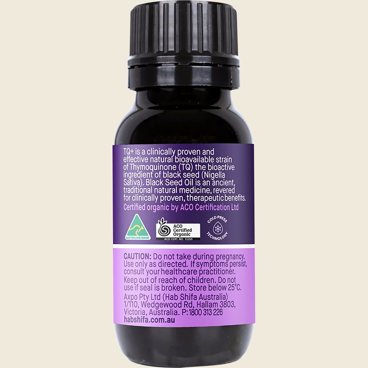 Hab Shifa TQ+ Organic Black Seed Oil 50ml