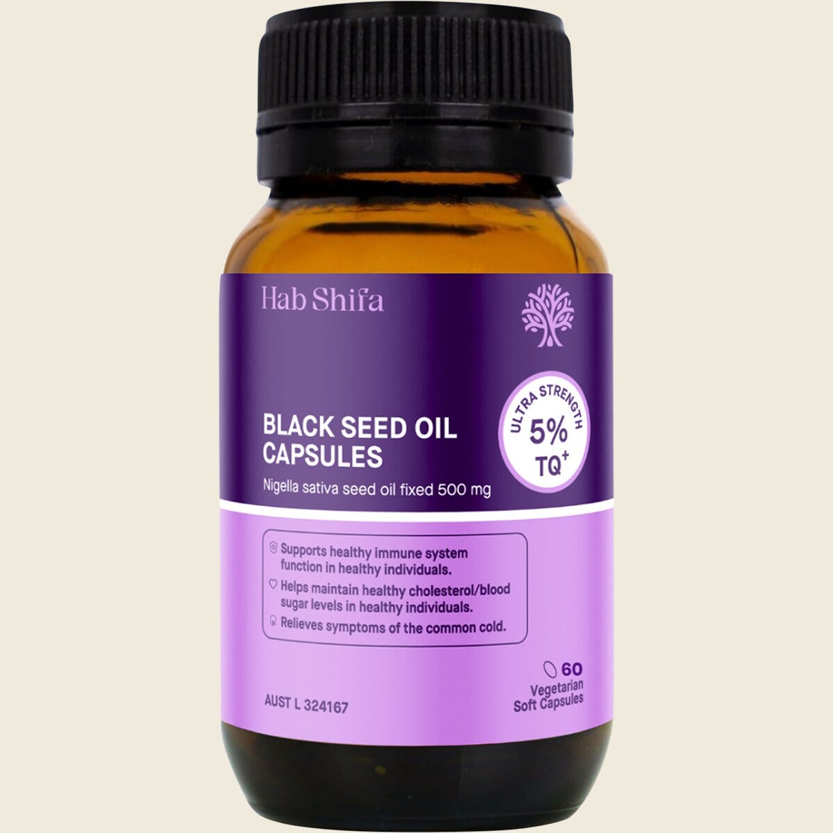 Hab Shifa TQ+ Ultra Strength Black Seed Oil 60 cap