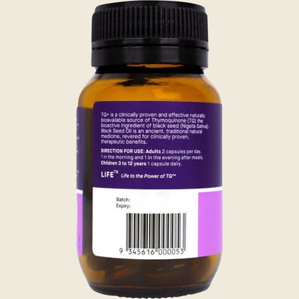 Hab Shifa TQ+ Ultra Strength Black Seed Oil 60 cap