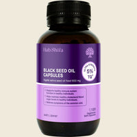 Hab Shifa Ultra Strength Black Seed Oil Cold Pressed 120 cap