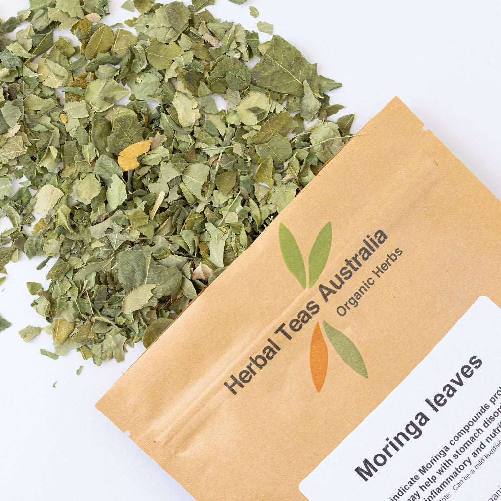 HERBAL TEAS AUSTRALIA MORINGA LEAVES 50G