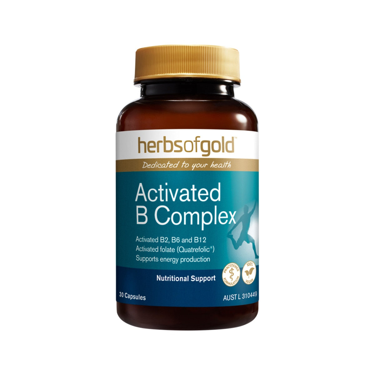 Herbs of Gold Activated B Complex 30VC