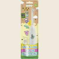 Jack N' Jill Electric Musical Toothbrush Buzzy Brush 3 Years +