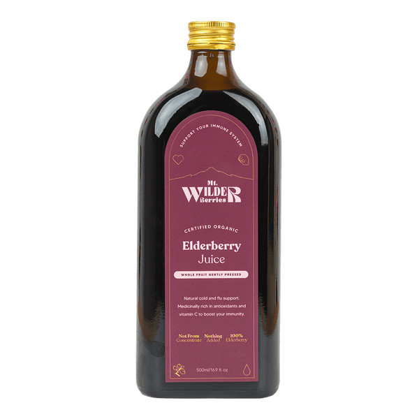 Mt Wilder Berries Elderberry Juice