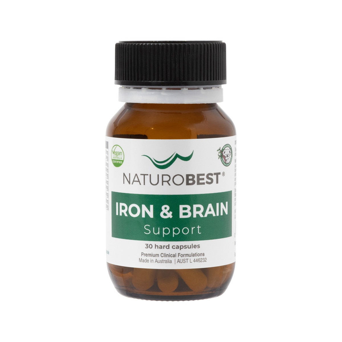 NATUROBEST Iron & Brain Support 30c