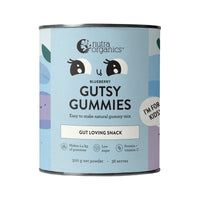 Nutra Organics Gutsy Gummies Blueberry 300g + free gummy mould