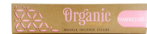 Organic Goodness Masala Incense FRANKINCENSE 15g