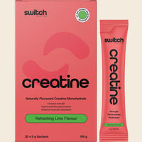 Switch Nutrition Creatine Monohydrate Sachets Refreshing Lime 20x5g