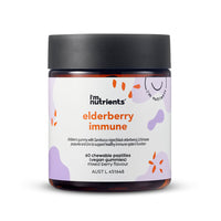 IM NUTRIENTS ELDERBERRY IMMUNE CHEWABLE PASTILLES MIXED BERRY 60 GUMMIES