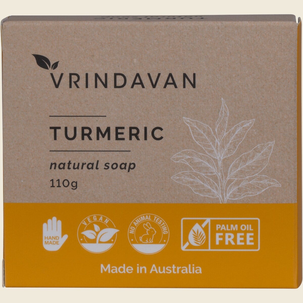 VRINDAVAN Turmeric Soap 110g